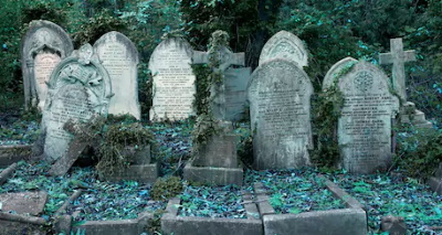 gravestones