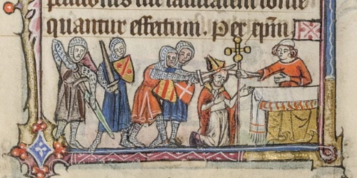 murder of Thomas a Becket