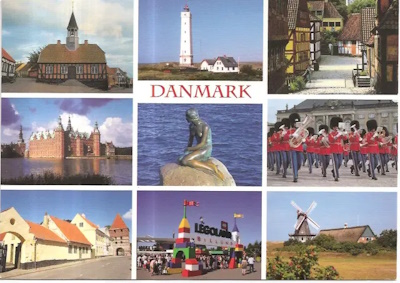 denmark postcard