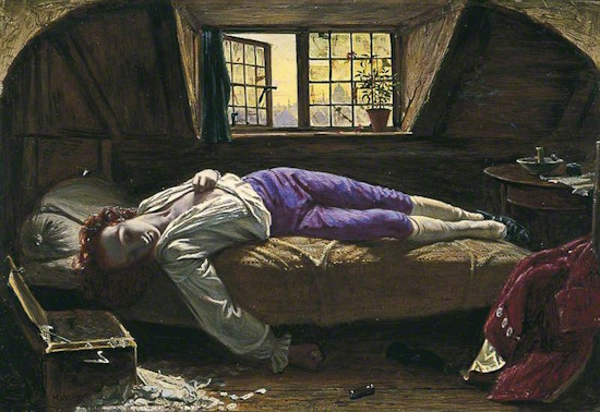 Henry Wallis
        death of chatterton