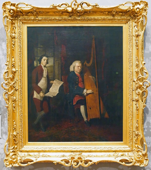 The Blind harpist