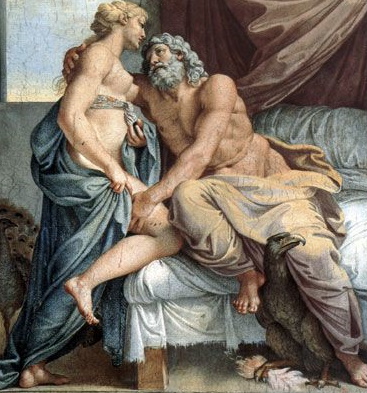 Zeus and
            hera