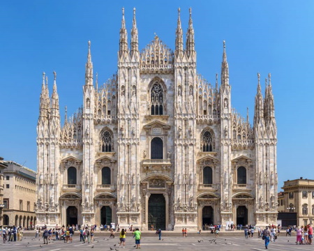 Milan
          cathedral
