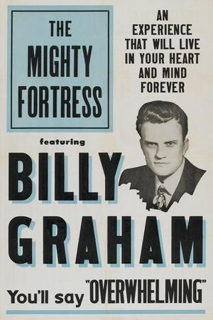 Billy
              Graham poster