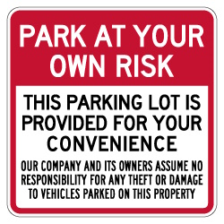 car
            parking signage